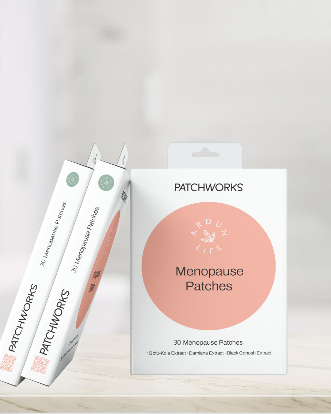 Menopause Wellness Bundle: Hormone, Sleep & Brain Support (3-in-1) | Black Cohosh, Sleep & Focus Patches