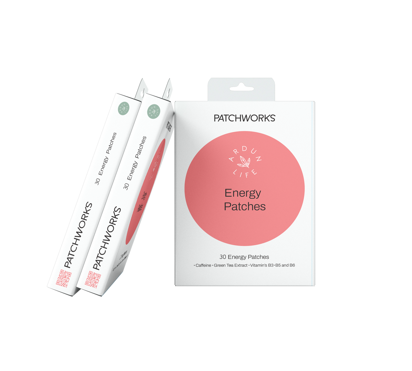 ENERGY PatchWorks Support Patch | Guarana & Ginseng | Supports daytime vitality | Steady, Plant‑Powered Support for Your Day