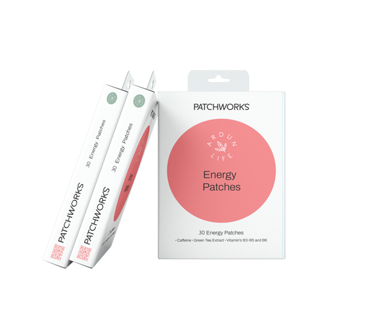 ENERGY PatchWorks Support Patch | Guarana & Ginseng | Supports daytime vitality | Steady, Plant‑Powered Support for Your Day