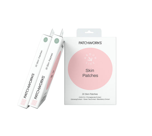 SKIN - PatchWorks |  SKIN - PatchWorks: Support Skin Vitality from Within| Botanical patch designed to support collagen production, elasticity and overall skin resilience