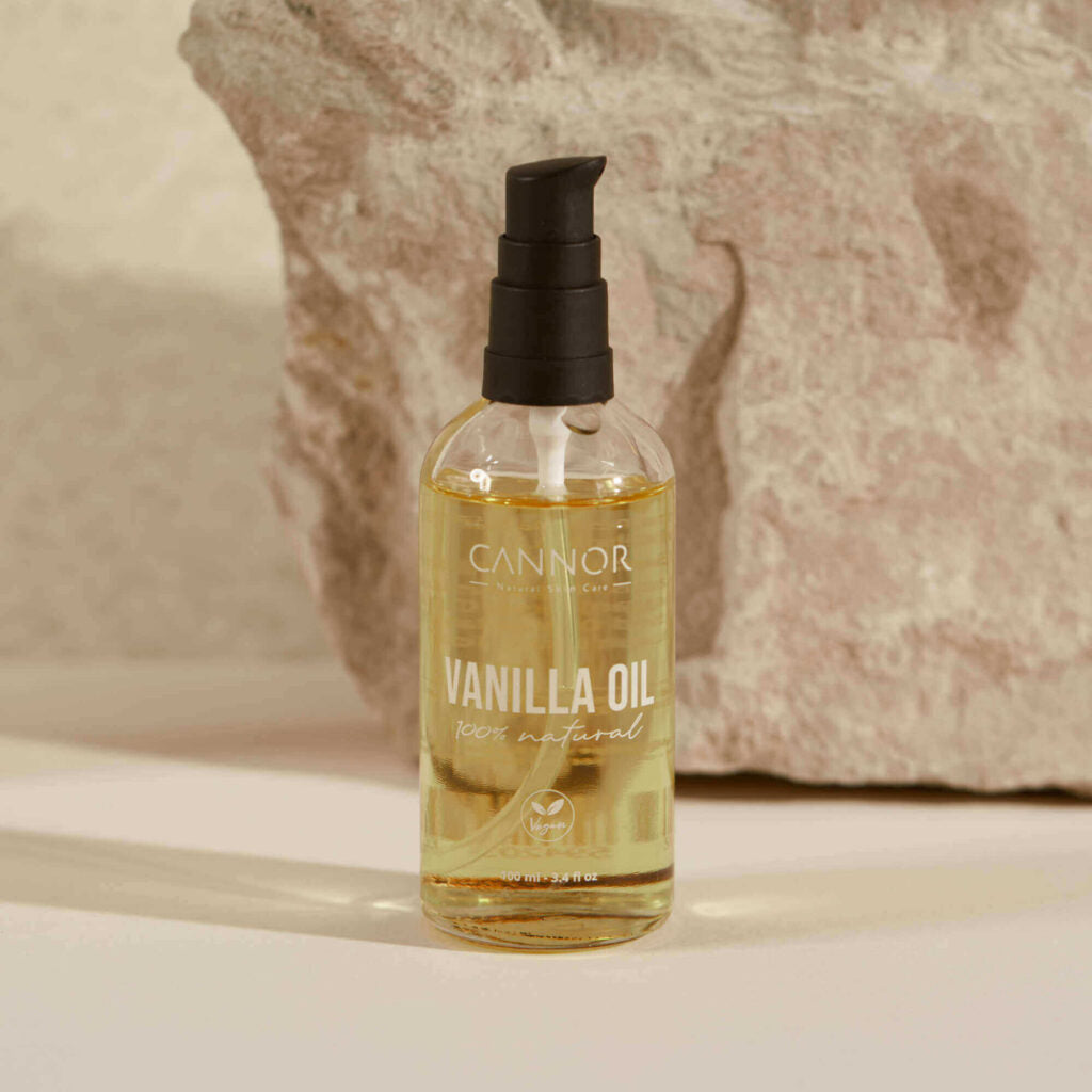 Vanilla Oil  with REAL vanilla pod inside [Almond Oil | Argan Oil | Jojoba Oil]