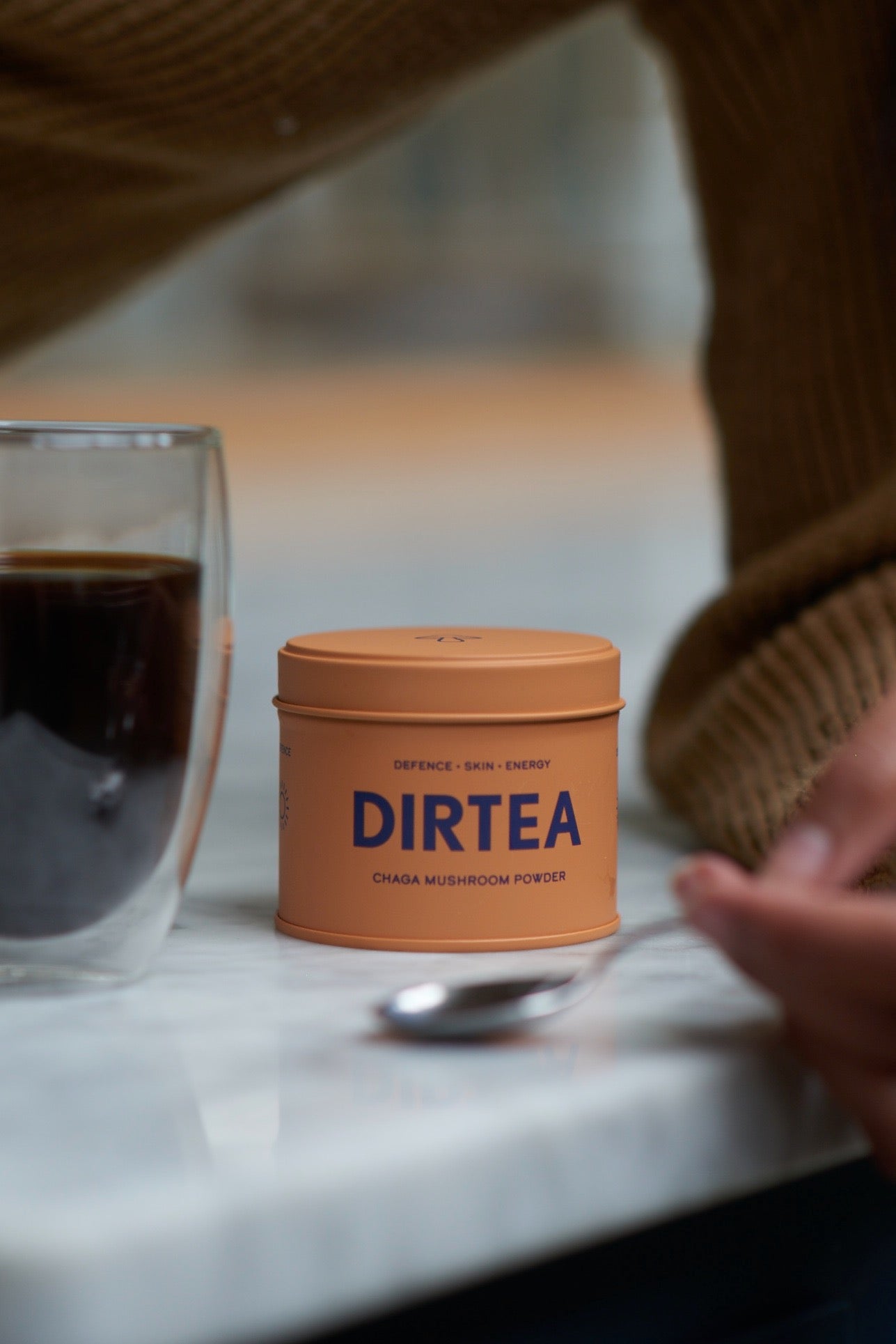 DIRTEA Chaga Mushroom Powder